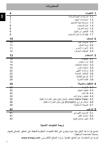 كتيب سميج SF6402TVX فرن