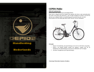Handleiding Gepida Pedelec Elektrische fiets