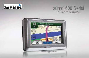 Kullanım kılavuzu Garmin zumo 600 Araç navigasyonu