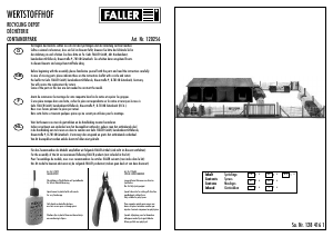 Handleiding Faller set 120256 H0 Containerpark