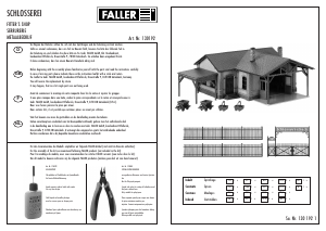 Bedienungsanleitung Faller set 130192 H0 Schlosserei