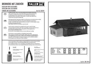 Bedienungsanleitung Faller set 130194 H0 Brennerei mit Zubehör