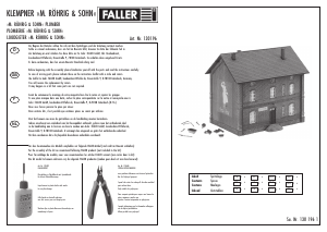 Bedienungsanleitung Faller set 130196 H0 Klempner M. Röhrig & Sohn