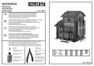 Bedienungsanleitung Faller set 130228 H0 Industriemühle