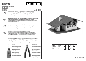 Handleiding Faller set 130287 H0 Berghuis