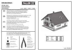 Handleiding Faller set 130301 H0 Eengezinswoning