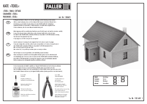 Manual Faller set 130601 H0 Texel small cottage