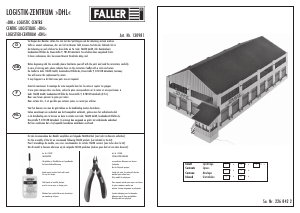 Bedienungsanleitung Faller set 130981 H0 Logistik-Zentrum DHL