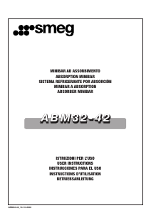 Manuale Smeg ABM42 Frigorifero