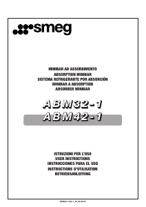 Handleiding Smeg ABM42-1 Koelkast