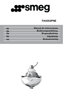 Manual de uso Smeg FA45X2PNE Refrigerador