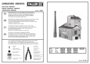 Manual Faller set 190203 H0 Gear factory Binkowski