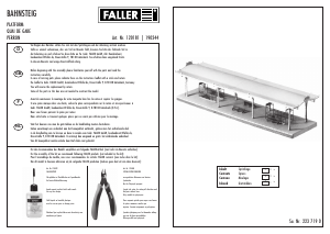 Manual Faller set 190244 H0 Platform
