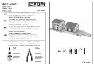 Handleiding Faller set 190605 H0 Station Aubance