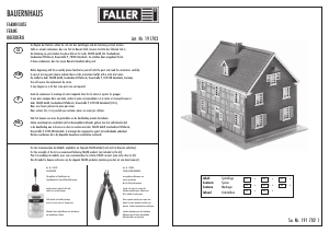 Manual Faller set 191702 H0 Farmhouse
