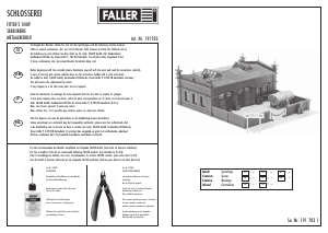 Mode d’emploi Faller set 191703 H0 Serrurerie