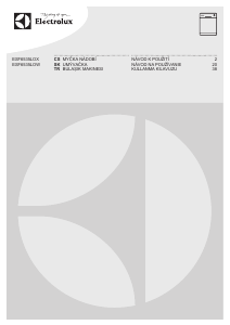 Návod Electrolux ESF6535LOX Umývačka riadu