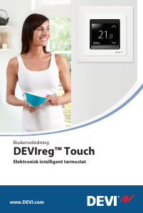 Brugsanvisning DEVI DEVIreg Touch Termostat