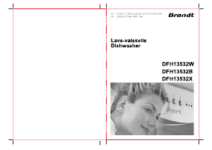 Mode d’emploi Brandt DFH13532B Lave-vaisselle