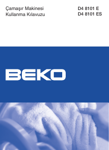 Kullanım kılavuzu BEKO D4 8101 E Çamaşır makinesi