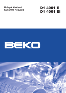 Kullanım kılavuzu BEKO D1 4001 E Bulaşık makinesi