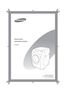 Handleiding Samsung H1255A Wasmachine
