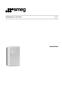 Manuale Smeg FAB5LWH Frigorifero