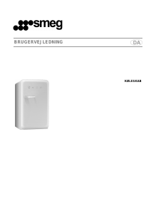 Brugsanvisning Smeg FAB5RWH Køleskab