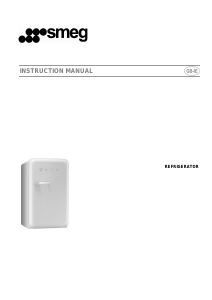 Manual Smeg FAB5RWH Refrigerator