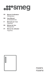 Manual de uso Smeg FS09FS Refrigerador