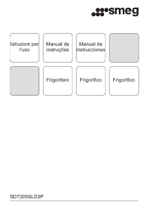 Manual de uso Smeg SD7205SLD2P Refrigerador