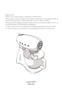 Bruksanvisning Smeg SMF01BLEU Kjøkkenmaskin