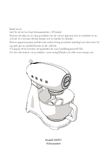 Bruksanvisning Smeg SMF01CREU Köksmaskin