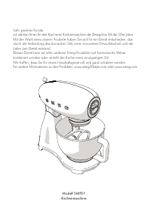 Bedienungsanleitung Smeg SMF01PBEU Standmixer