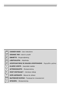 Handleiding Ardo MG90GLASS Afzuigkap