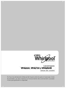 Manual de uso Whirlpool WNQ66A Lavadora