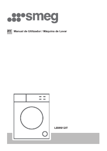 Manual Smeg LBW912IT Máquina de lavar roupa