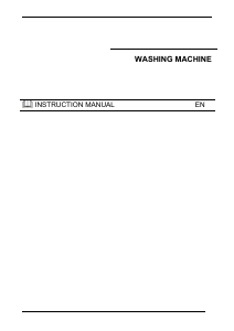 Handleiding Smeg SLB127ES-1 Wasmachine