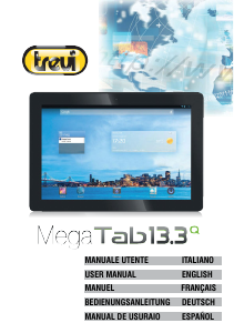 Manual Trevi Mega Tab 13.3 Tablet