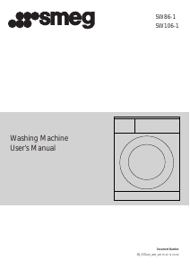 Handleiding Smeg SW106-1 Wasmachine