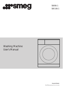 Handleiding Smeg SW86-1 Wasmachine