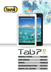 Mode d’emploi Trevi Tab 7 T8 3G Tablette