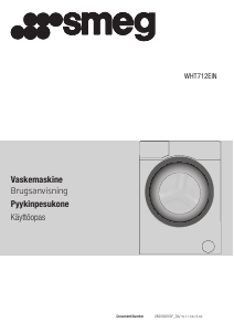 Käyttöohje Smeg WHT712EIN Pesukone