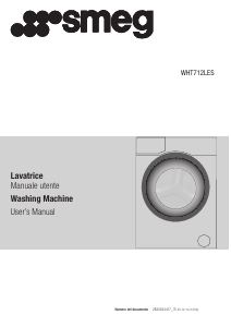Manuale Smeg WHT712LES Lavatrice