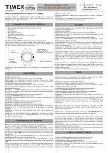 Manual Timex TI5G861 Relógio de pulso