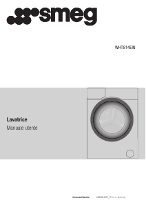 Manuale Smeg WHT814EIN Lavatrice