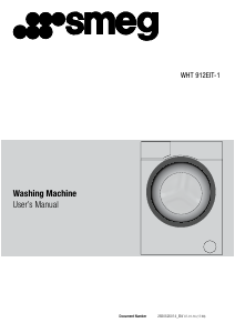 Manual Smeg WHT912EIT-1 Washing Machine
