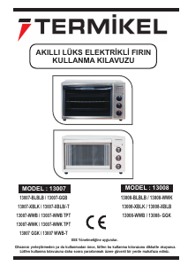 Kullanım kılavuzu Termikel 13007-BLBLB Fırın