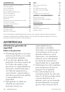 Manual de uso Smeg CVI338LX3 Vinoteca