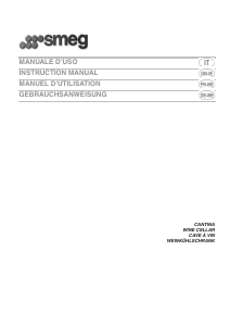 Manuale Smeg SCV115S-1 Cantinetta vino